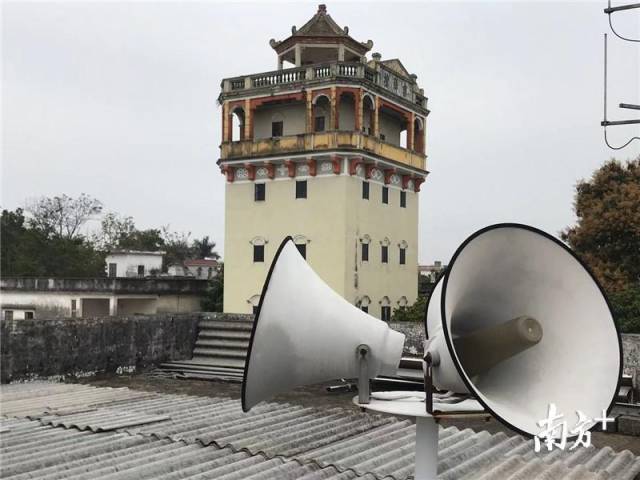 中股村的氣象大喇叭。