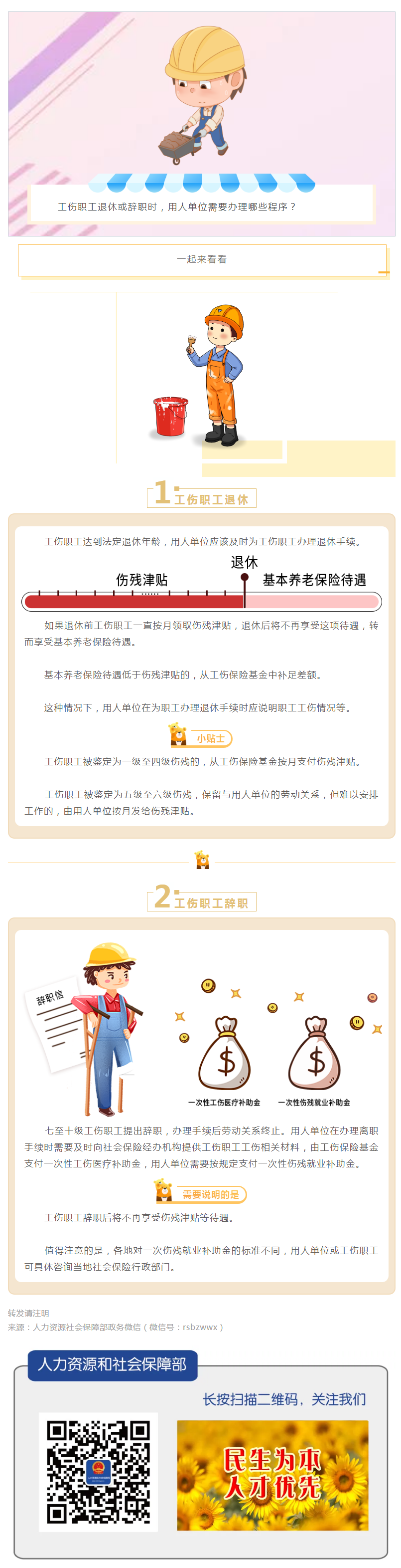 工傷職工退休或辭職時，用人單位需要辦理哪些程序？.png