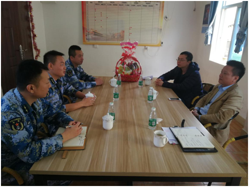 市退役軍人事務(wù)局領(lǐng)導(dǎo)走訪慰問海軍駐開平部隊(duì)