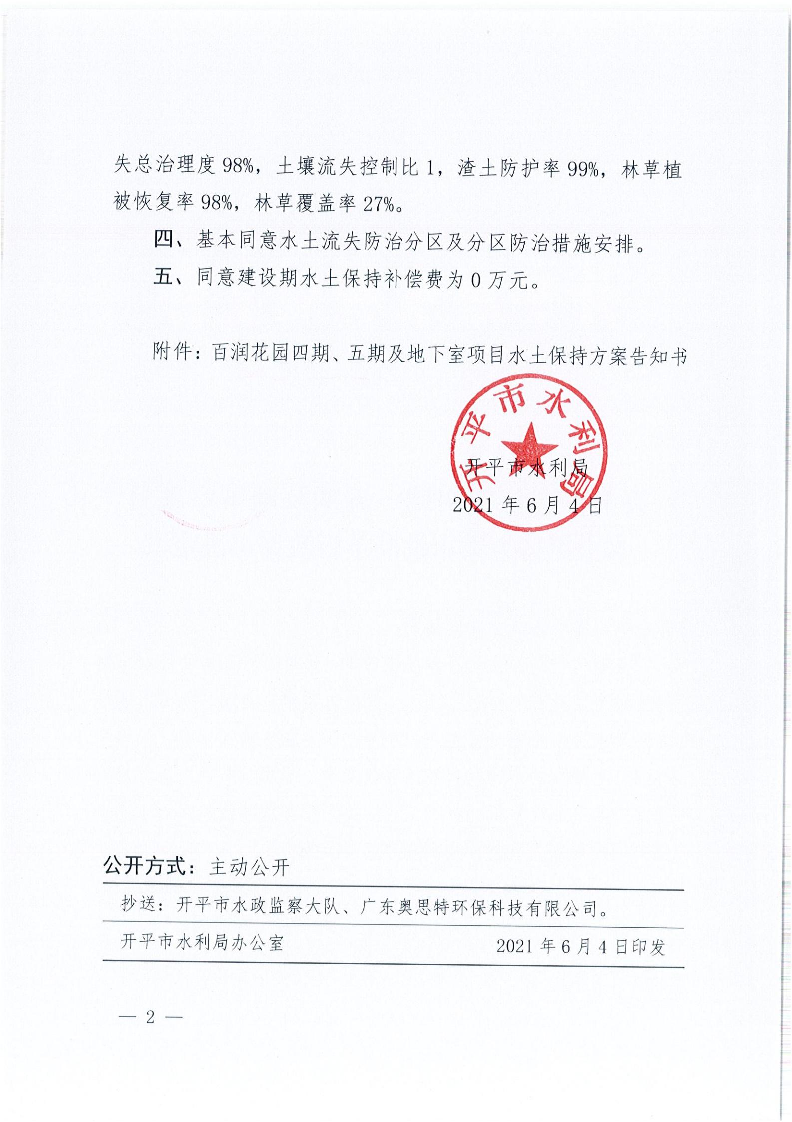 開水許準(zhǔn)〔2021〕29號 （農(nóng)水股）關(guān)于百潤花園四期、五期及地下室項(xiàng)目水土保持方案審批準(zhǔn)予行政許可決定書_01.jpg