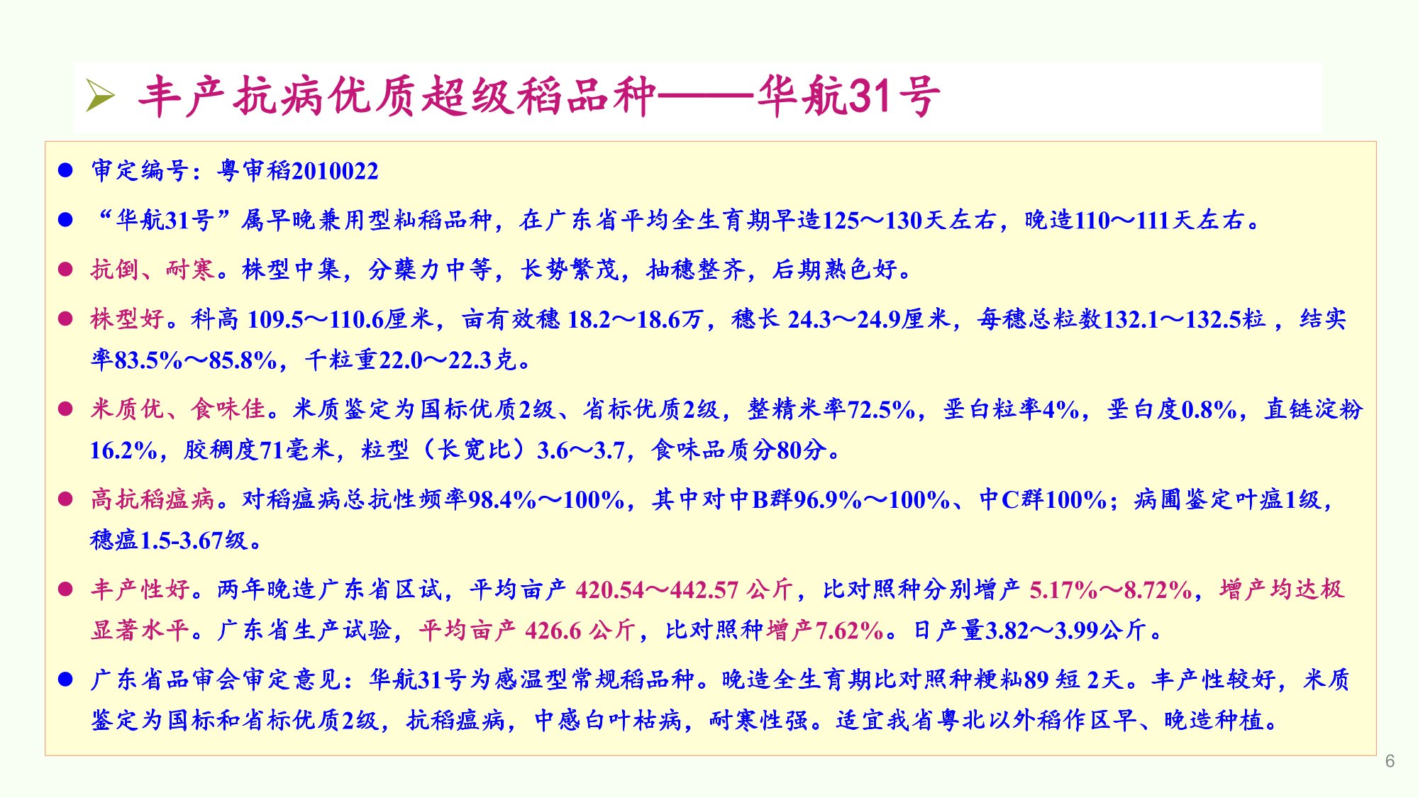 優(yōu)質(zhì)豐產(chǎn)抗病香型絲苗米品種-華航香銀針-華航31號(hào)等品種簡介-6.jpg