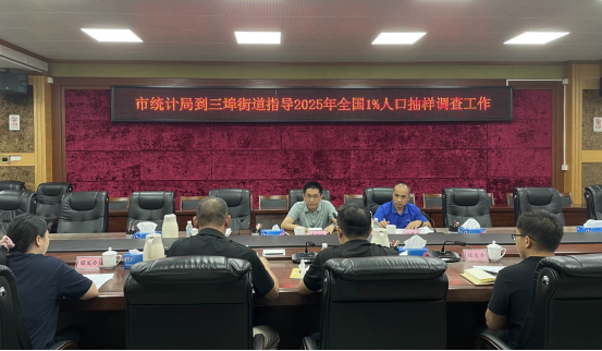 市統(tǒng)計局深入各鎮(zhèn)（街）調(diào)研指導1%人口抽樣調(diào)查建筑物標繪和調(diào)查小區(qū)劃分工作